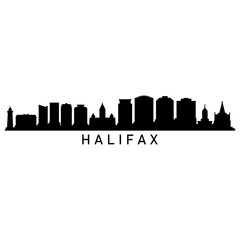 Poster - Halifax skyline