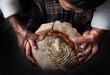 © Simi Jois - Grandma and grandchild holding handmade artisan bread