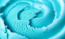 Blaue Köstlichkeiten: Ein Blauer Himmel Voller Eiscreme-Genuss