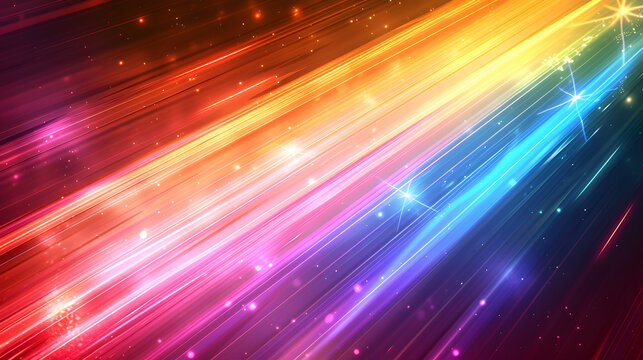 Colorful light, banner, power point presentation, space for text, wallpaper and background.