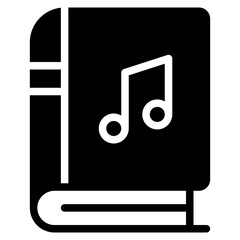 Sticker - Music Book Icon