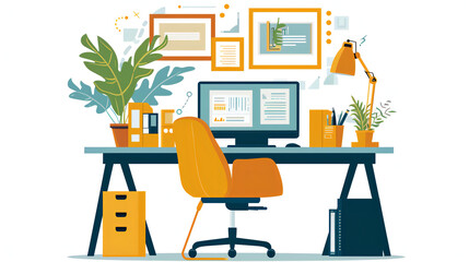 working table vector