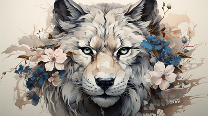 Sticker - Line Art Animals and Wildlife