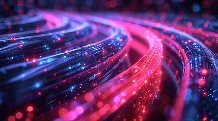 Connection of Optical fiber cable, technology background