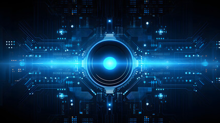 Abstract technology background Hi-tech communication concept futuristic digital innovation background vector illustration