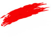 Indonesian flag with brush strokes