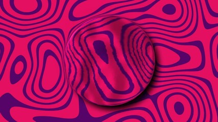 3d Line Illusion Loop Design