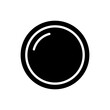 © Lalavida - lens icon symbol vector template