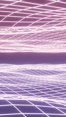 Wall Mural - enchanting modern motion graphic loop: realm of abstract design and dynamic elements vertical conver