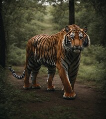 Tiger in the forest 2