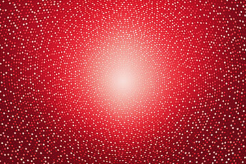 Poster - red circle pattern background image.