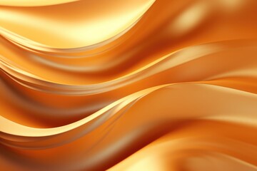 Poster - luxury golden color Abstract wave background. Abstract soft color waves