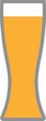 Beer Glass Icon. Vector Illustration.