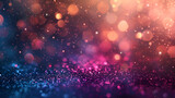 Fototapeta Sypialnia - beautiful fireworks and glitter bokeh lighting effect Colorfull Blurred abstract background for anniversary, new year eve or Christmas. Generative AI