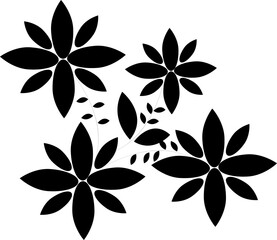 Wall Mural - Beautiful Flower Vector Stock Photo