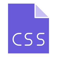 css file icon of coding and development iconset.