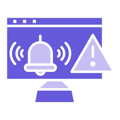 Poster - Warning Alarm Icon of Security iconset.