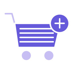 Wall Mural - Add to Cart Icon of Shopping and Ecommerce iconset.