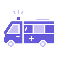 Sticker - Ambulance Icon of Medicine iconset.