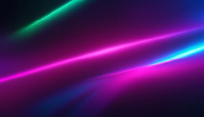 Poster - A purple and blue light streak in the sky