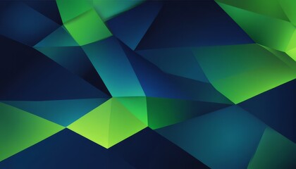 Poster - A blue and green abstract background