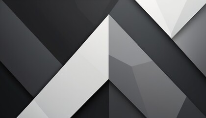 Poster - Line, Triangle, Polygon Angle Design: A 3D Abstract Illustration