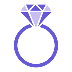 Poster - Diamond Ring Icon