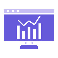 Sticker - Monitoring Icon of SEO and SEM iconset.