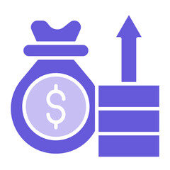 Sticker - Profits Icon of Accounting iconset.