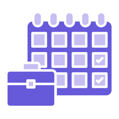 Poster - Business Calendar Icon