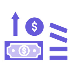 Canvas Print - Cash Flow Icon