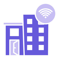 Poster - Wifi Connection Icon of Hotel Management iconset.