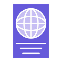 Poster - Passport Icon of Hotel Management iconset.