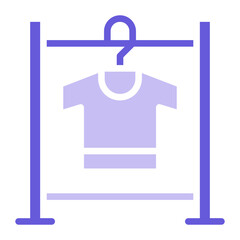 Wall Mural - Clothes Rack Icon