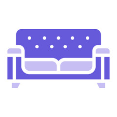 Canvas Print - Couch Icon