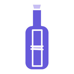 Poster - Message in a Bottle Icon of Pirate iconset.