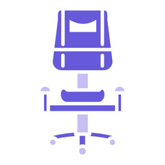 Canvas Print - Gaming Chair Icon of Online Game iconset.