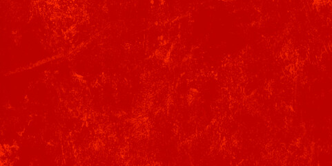 Wall Mural - red scratched horror scary background, red grunge old watercolor texture with painted stripe of red 