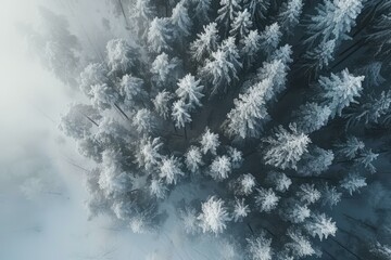 Canvas Print - Winter Forest