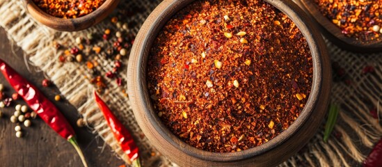 Wall Mural - Fiery Mexican Fajita Spice Blend: A Sizzling Blend of Mexican Flavors for That Perfectly Spicy, Spicy, Spicy Fajita Experience