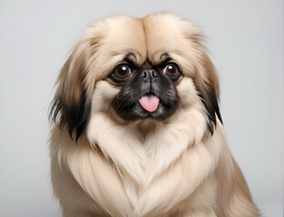 Wall Mural - Portrait of the Pekingese dog