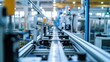 © aimanasrn - Industrial assembly line, precision engineering, products in production