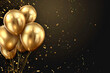 © ZIA CREATIVE - 'Celebrate in Style: Gold Balloon Backdrop for Grand Events and Memorable Birthday Parties.'