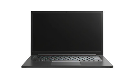 Poster - Laptop computer isolated on transparent and white background.PNG image.