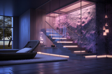 Wall Mural - modern spa room