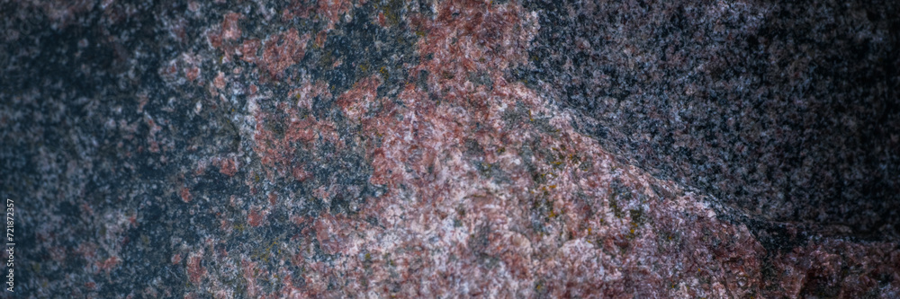 Red granite texture. A variegated, spotted background of red with dark ...