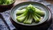 freshly boiled winter celery