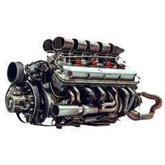 Png of Car engine against transparent Background