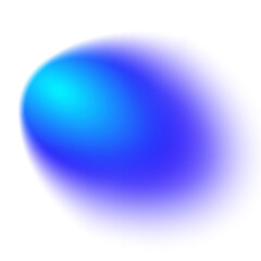 Poster - Liquid Gradient Blur Shape