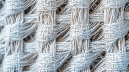 Poster - A intricate tapestry of interwoven fibers, creating a mesmerizing blend of colors and patterns, showcasing the beauty and artistry of traditional textile craftsmanship